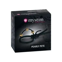 Mystim Anneau Pour Gland E-Stim Pearly Pete -Pas Cher SexToys Magasin mystim pearly pete 2