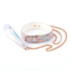 Nsnovelties Collier & Laisse Cosmo Bondage Holographique
