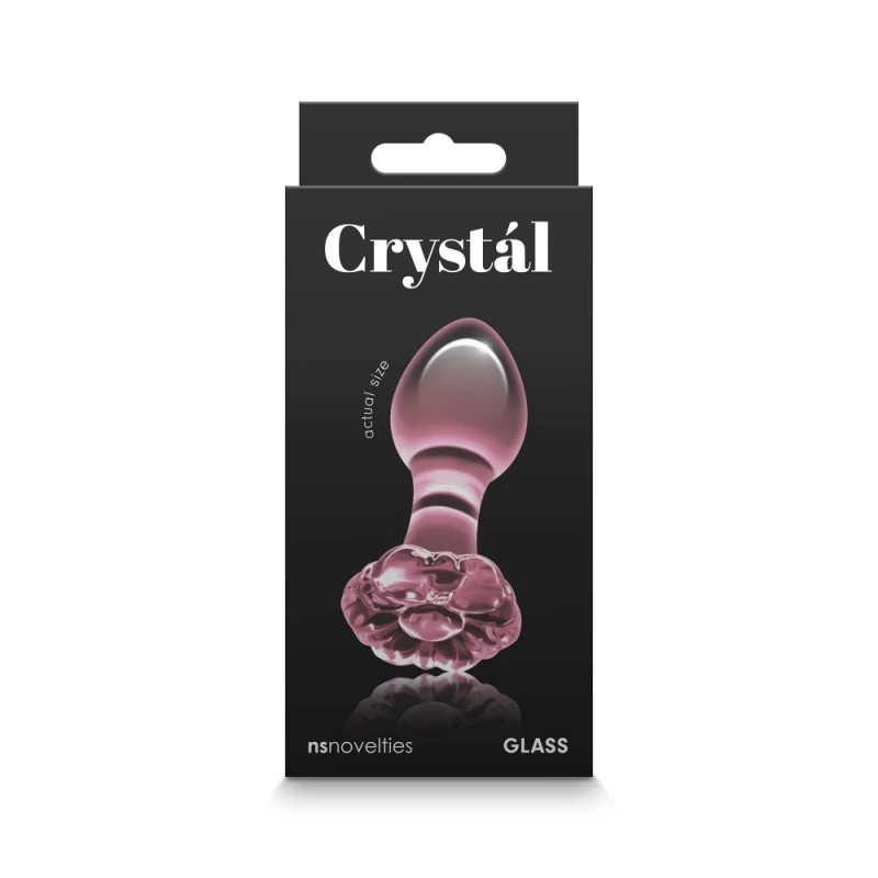 Nsnovelties Plug Anal En Verre Crystal Flower Rose 6 Nsnovelties Plug Anal En Verre Crystal Flower Rose – Image 4