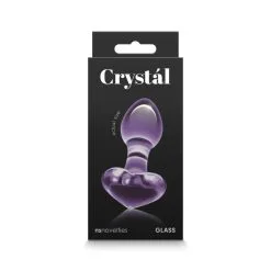 Nsnovelties Plug Anal En Verre Crystal Heart Violet 9 Nsnovelties Plug Anal En Verre Crystal Heart Violet -Pas Cher SexToys Magasin nsnovelties crystal heart plug anal en verre violet 3
