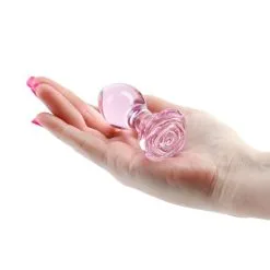 Nsnovelties Plug Anal En Verre Crystal Rose -Pas Cher SexToys Magasin nsnovelties crystal plug anal en verre rose 2