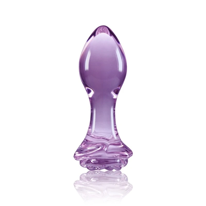 Nsnovelties Plug Anal En Verre Crystal Violet 4 Nsnovelties Plug Anal En Verre Crystal Violet – Image 2