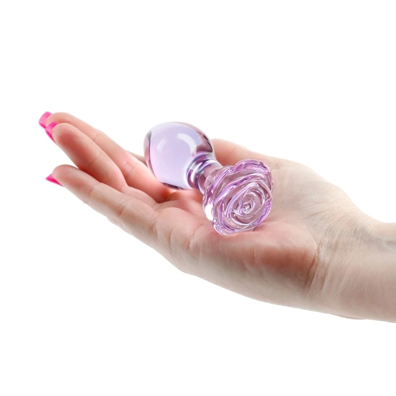 Nsnovelties Plug Anal En Verre Crystal Violet 5 Nsnovelties Plug Anal En Verre Crystal Violet – Image 3