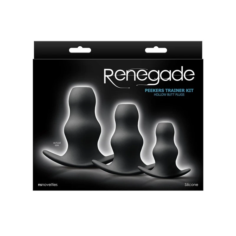Nsnovelties Kit 3 Plugs Anal Tunnel Renegade Peeker 4 Nsnovelties Kit 3 Plugs Anal Tunnel Renegade Peeker – Image 2
