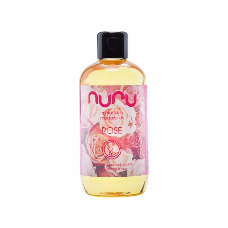 Huile De Massage Aphrodisiaque Sensual Nuru Rose 250 Ml 4 Huile De Massage Aphrodisiaque Sensual Nuru Rose 250 Ml – Image 2