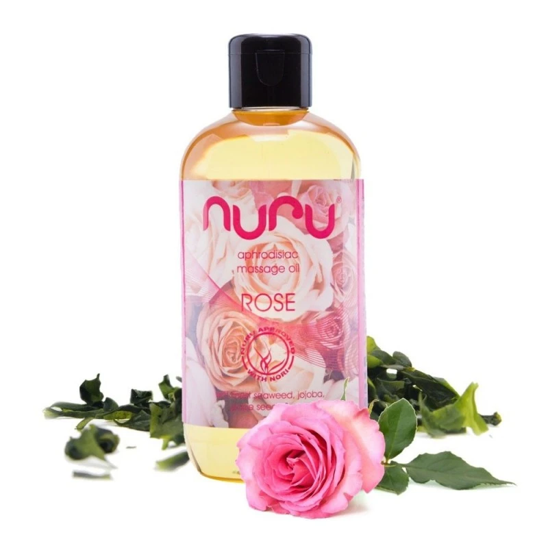 Huile De Massage Aphrodisiaque Sensual Nuru Rose 250 Ml 3 Huile De Massage Aphrodisiaque Sensual Nuru Rose 250 Ml