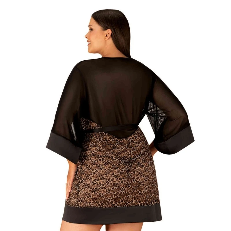 Obsessive Déshabillé Allunes Imprimé Léopard GT 5 Obsessive Déshabillé Allunes Imprimé Léopard GT – Image 3