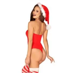 Obsessive Body Kissmas Mère Noël 3 Pièces Rouge 8 Obsessive Body Kissmas Mère Noël 3 Pièces Rouge -Pas Cher SexToys Magasin obsessive body kissmas mere noel 3 pieces rouge 2