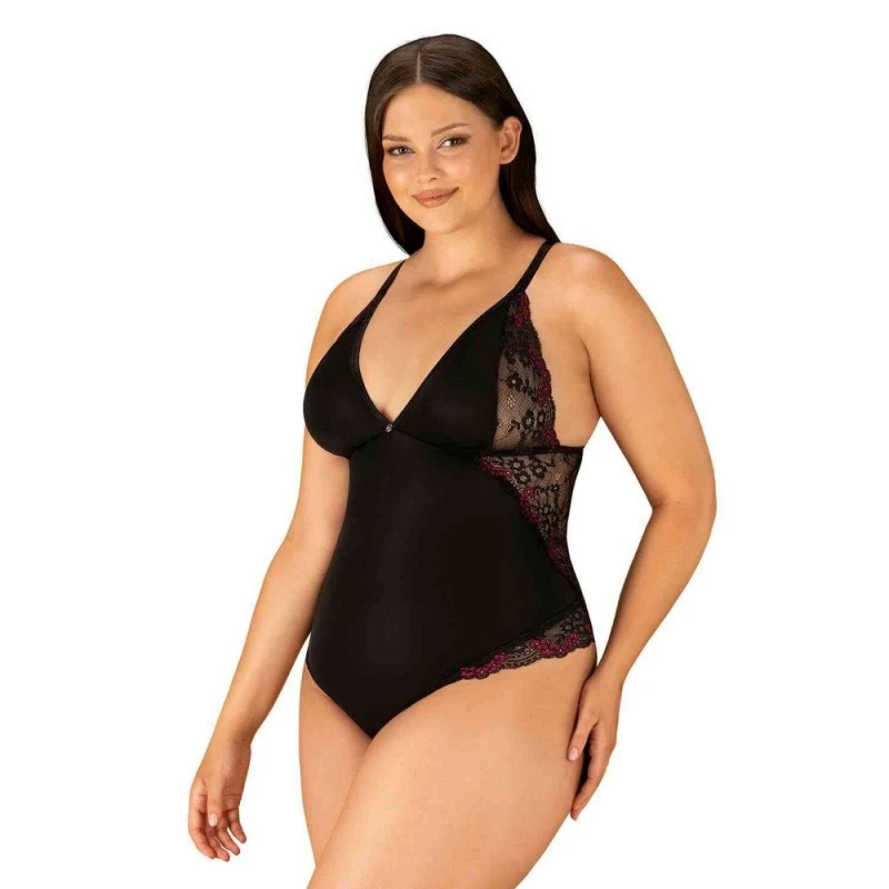 Obsessive Body Vanessme Dentelle Florale Noire GT 3 Obsessive Body Vanessme Dentelle Florale Noire GT
