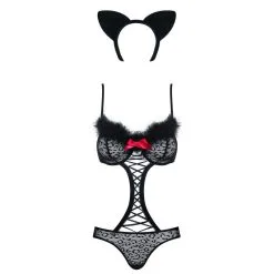 Obsessive Costume Gepardina Noir 11 Obsessive Costume Gepardina Noir -Pas Cher SexToys Magasin obsessive costume gepardina noir 3
