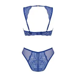 Obsessive Ensemble 2 Pièces Giselia Maille & Dentelle Bleue GT -Pas Cher SexToys Magasin obsessive ensemble 2 pieces giselia maille dentelle bleue gt 3