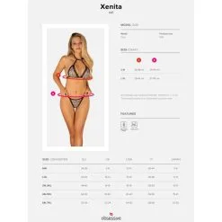 Obsessive Ensemble 2 Pièces Xenita Motif Python -Pas Cher SexToys Magasin obsessive ensemble 2 pieces xenita motif python 4