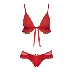 Obsessive Ensemble Mère Noël 3 Pièces 851-CST-3 -Pas Cher SexToys Magasin obsessive ensemble mere noel 851 cst 3 5