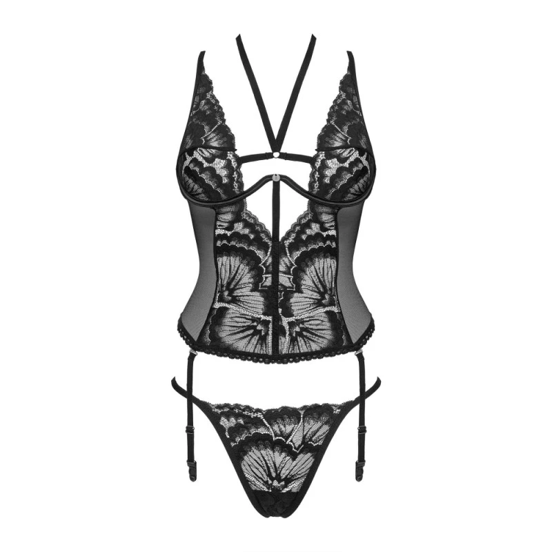 Obsessive Guêpière Alessya Dentelle Noire 4 Obsessive Guêpière Alessya Dentelle Noire – Image 2