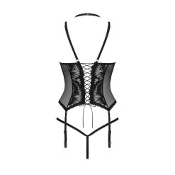 Obsessive Guêpière Alessya Dentelle Noire 10 Obsessive Guêpière Alessya Dentelle Noire -Pas Cher SexToys Magasin obsessive guepiere alessya dentelle noire 3