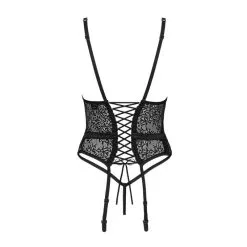 Obsessive Guêpière Yaskana Dentelle Noire -Pas Cher SexToys Magasin obsessive guepiere yaskana dentelle noire 3