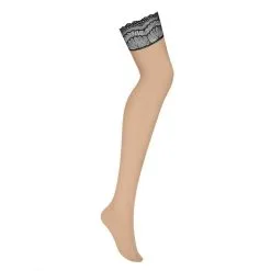 Obsessive Bas Isabellia Maille Nude & Dentelle Noire 7 Obsessive Bas Isabellia Maille Nude & Dentelle Noire -Pas Cher SexToys Magasin obsessive isabellia bas maille nude dentelle noire 2