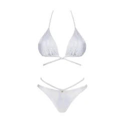 Obsessive Maillot De Bain 2 Pièces Blancossa Blanc Brillant -Pas Cher SexToys Magasin obsessive maillot de bain 2 pieces blancossa blanc 1