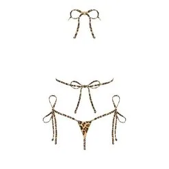 Obsessive Maillot De Bain Micro 2 Pièces Bella Vista Léopard -Pas Cher SexToys Magasin obsessive maillot de bain 2 pieces micro bella vista leopard 3
