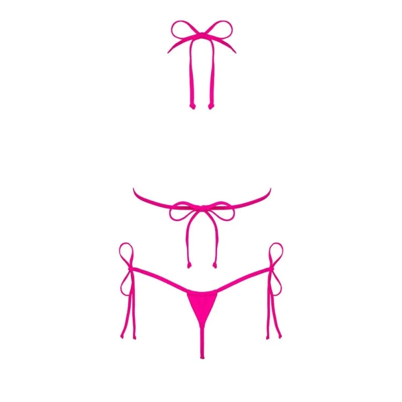 Obsessive Maillot De Bain Micro 2 Pièces Bella Vista Rose 6 Obsessive Maillot De Bain Micro 2 Pièces Bella Vista Rose – Image 4