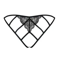 Obsessive Culotte Ouverte Miamor -Pas Cher SexToys Magasin obsessive miamor crotchless panties 3