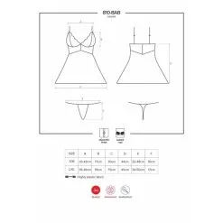 Obsessive Nuisette 810-BAB Noire 12 Obsessive Nuisette 810-BAB Noire -Pas Cher SexToys Magasin obsessive nuisette 810 bab noire 4