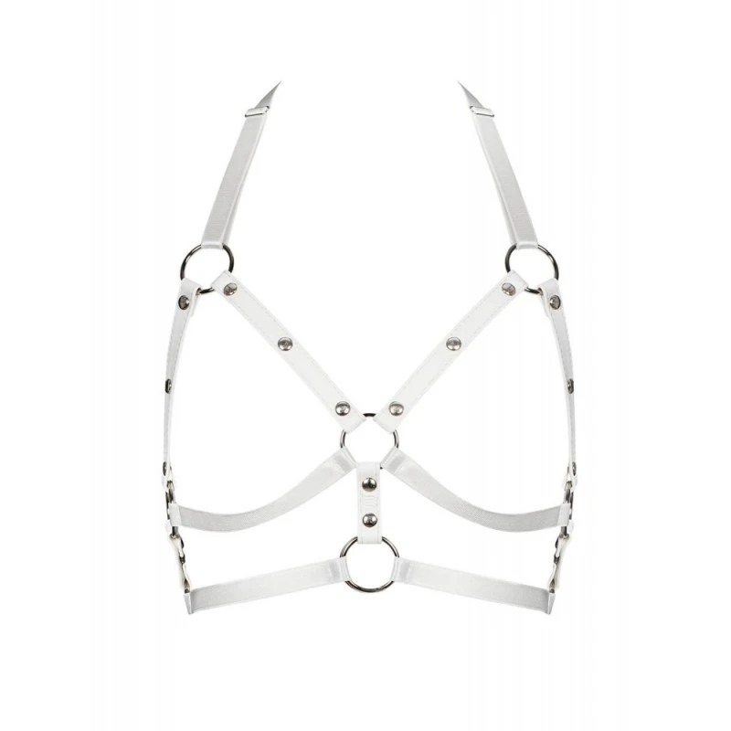 Obsessive Soutien-Gorge & Harnais A759 Blanc GT 5 Obsessive Soutien-Gorge & Harnais A759 Blanc GT – Image 3