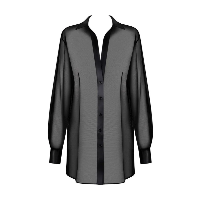Obsessive Chemise Stellya Maille Noire 4 Obsessive Chemise Stellya Maille Noire – Image 2