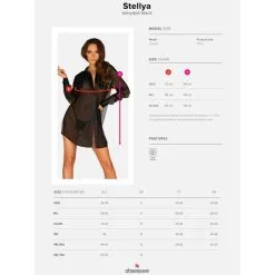 Obsessive Chemise Stellya Maille Noire 11 Obsessive Chemise Stellya Maille Noire -Pas Cher SexToys Magasin obsessive stellya chemise transparente maille noire 4