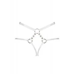 Obsessive String & Harnais A758 Blanc GT -Pas Cher SexToys Magasin obsessive string et harnais a758 blanc gt 1