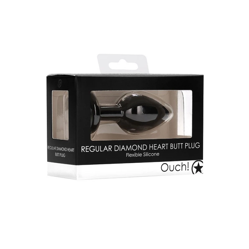 Ouch! Plug Anal Regular Diamond Heart 8 Ouch! Plug Anal Regular Diamond Heart – Image 6