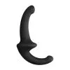 Ouch! Gode Ceinture Silicone Strapless Strapon Noir -Pas Cher SexToys Magasin ouch silicone strapless strapon