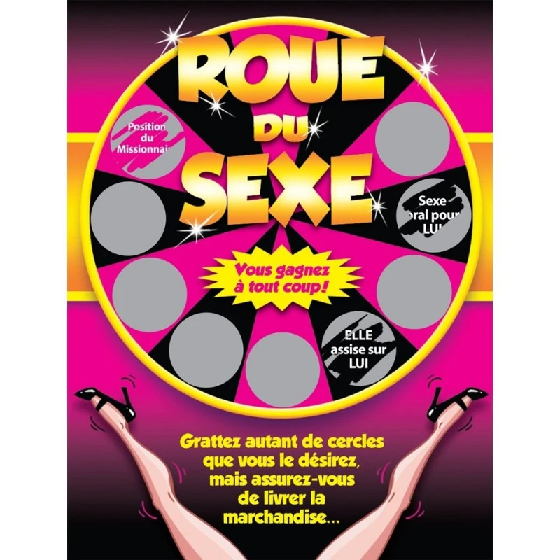 Ozze Carte à Gratter Roue Du Sexe 3 Ozze Carte à Gratter Roue Du Sexe