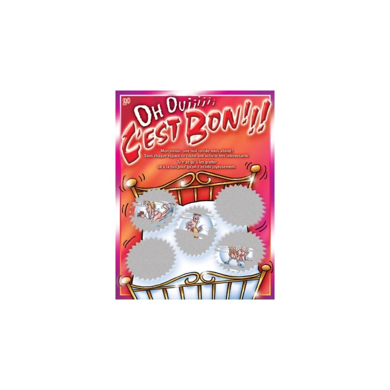 Ozze Carte à Gratter Oh Ouiiiiii C'est Bon !!! 3 Ozze Carte à Gratter Oh Ouiiiiii C'est Bon !!!