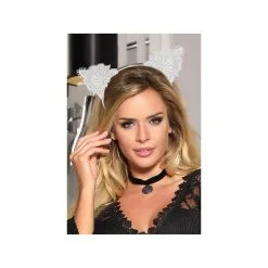 PARIS HOLLYWOOD Serre-Tête Oreilles De Chat Dentelle -Pas Cher SexToys Magasin paris hollywood serre tete oreilles de chat dentelle 2
