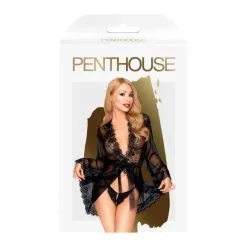 PENTHOUSE LINGERIE Déshabillé En Dentelle Hypnotic Power Noir 7 PENTHOUSE LINGERIE Déshabillé En Dentelle Hypnotic Power Noir -Pas Cher SexToys Magasin penthouse lingerie deshabille hypnotic power noir 2