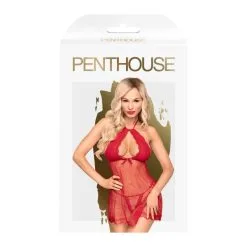 PENTHOUSE LINGERIE Nuisette Babydoll Avec Col Licou Libido Boost Rouge 7 PENTHOUSE LINGERIE Nuisette Babydoll Avec Col Licou Libido Boost Rouge -Pas Cher SexToys Magasin penthouse lingerie nuisette babydoll libido boost rouge 2