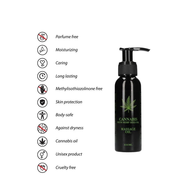 Pharmquests Huile De Massage Cannabis Graines De Chanvre 100 Ml 6 Pharmquests Huile De Massage Cannabis Graines De Chanvre 100 Ml – Image 4