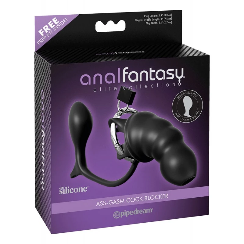 Pipedream Cage De Chasteté Avec Plug Anal Ass-Gasm Cock Blocker 5 Pipedream Cage De Chasteté Avec Plug Anal Ass-Gasm Cock Blocker – Image 3
