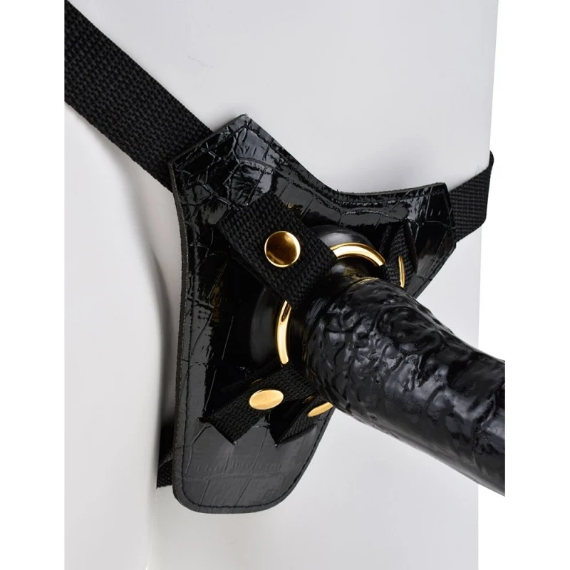 Pipedream Gode Ceinture Designer Strap-On Fetish Fantasy Gold 8 Pipedream Gode Ceinture Designer Strap-On Fetish Fantasy Gold – Image 6