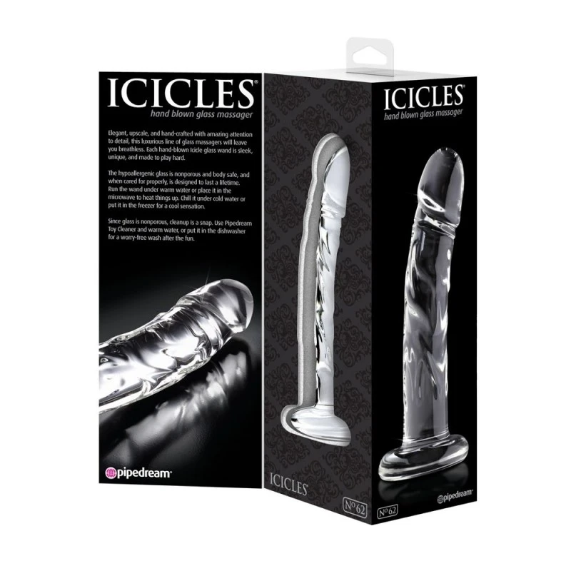 Pipedream Gode En Verre Icicles N°62 5 Pipedream Gode En Verre Icicles N°62 – Image 3
