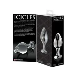 Pipedream Plug Anal En Verre Icicles N°25 6 Pipedream Plug Anal En Verre Icicles N°25 -Pas Cher SexToys Magasin pipedream icicles no 25 1