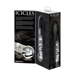 Pipedream Martinet Et Dildo En Verre Icicles N°38 11 Pipedream Martinet Et Dildo En Verre Icicles N°38 -Pas Cher SexToys Magasin pipedream icicles no 38 3