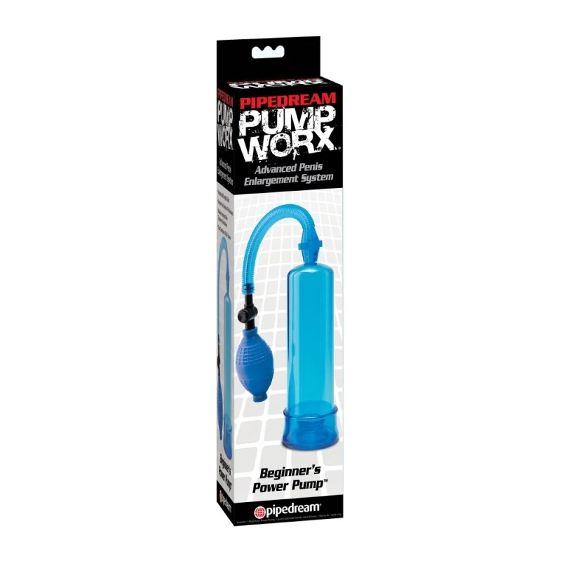 Pipedream Pompe à Pénis Pump Worx Beginner's Power Pump Bleu 4 Pipedream Pompe à Pénis Pump Worx Beginner's Power Pump Bleu – Image 2