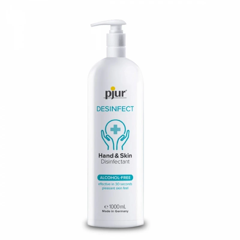 Pjur Gel Désinfectant Mains & Peau Sans Alcool Desinfect 1 Litre 3 Pjur Gel Désinfectant Mains & Peau Sans Alcool Desinfect 1 Litre
