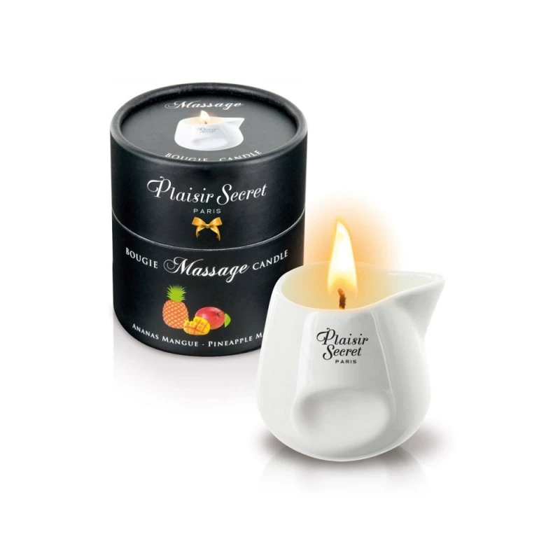 Plaisir Secret Bougie De Massage Ananas Mangue 3 Plaisir Secret Bougie De Massage Ananas Mangue