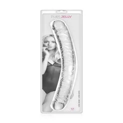 PURE JELLY Double Dong 44 Cm Cristal Veiné Transparent 7 PURE JELLY Double Dong 44 Cm Cristal Veiné Transparent -Pas Cher SexToys Magasin pure jelly double dong 44 cm cristal veine transparent 2