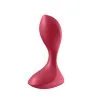 Satisfyer Plugs Satisfyer Backdoor Lover Plug Anal Vibrant Rouge -Pas Cher SexToys Magasin satisfyer backdoor lover rouge plug anal vibrant