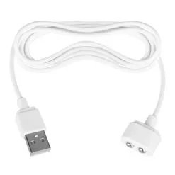 Chargeur Magnétique USB Satisfyer Blanc -Pas Cher SexToys Magasin satisfyer chargeur magnetique usb 2
