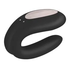 Double Joy Noir Satisfyer Partner Stimulateur Connecté Pour Couple 10 Double Joy Noir Satisfyer Partner Stimulateur Connecté Pour Couple -Pas Cher SexToys Magasin satisfyer partner black double joy 2